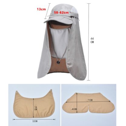 Outdoor Fishing Cap with Sun Protection - Image 4
