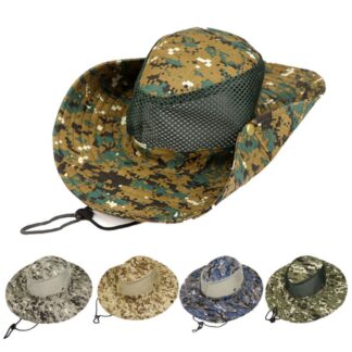 Sun Hat Wide Brim Protection Foldable Bucket Hat for Fishing Hiking Camping  12CM Brim