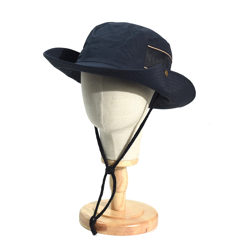 Women Bucket Hat Spring Summer Cap Wide Brim Fisherman Caps