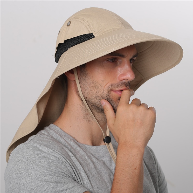 Boonie Hat with Neck Flap, Free Shipping