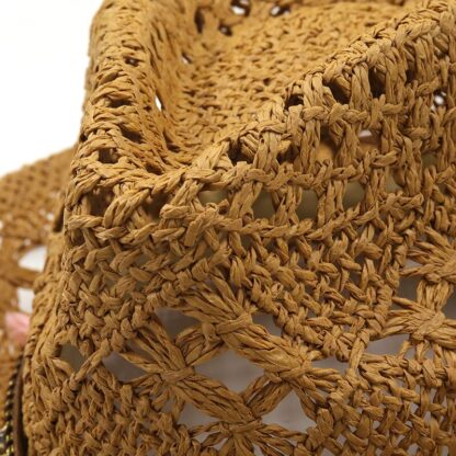 Cowboy Hat with Sun Protection and Curling Brim for Beach Fun - Image 6
