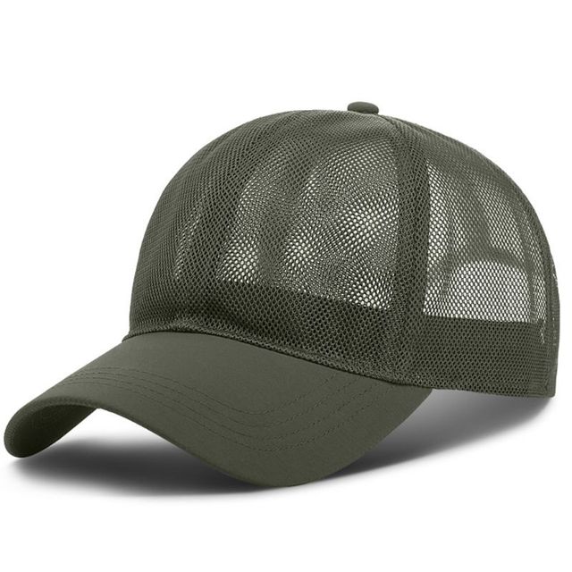 Cooling Mesh Snapback Hat with Sun Protection for Summer