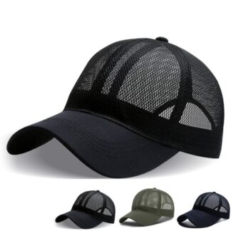 Cooling Mesh Snapback Hat with Sun Protection for Summer