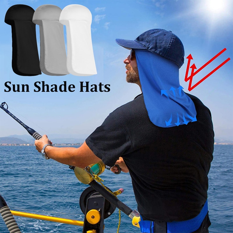 Cool Cap Sun Shade Hat with Neck Protector, Free Shipping