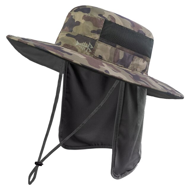 Sun Protection Fishing Hat with Removable Flap, Free Shipping