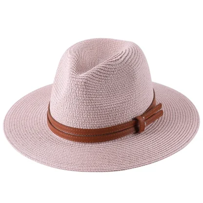 Shapely Straw Sun Hat - Image 9