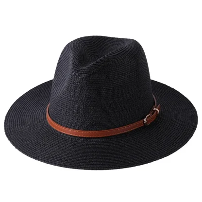 Shapely Straw Sun Hat - Image 8