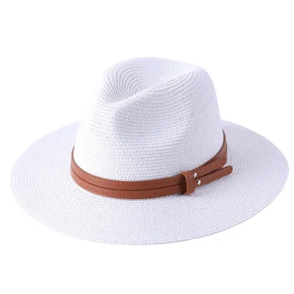 Shapely Straw Sun Hat - Image 10