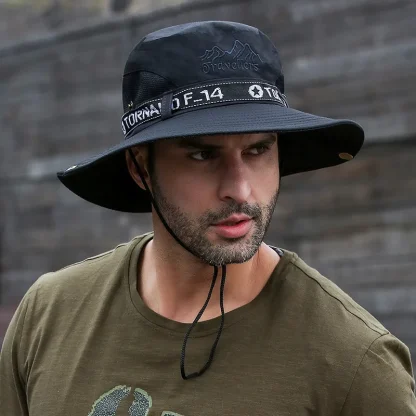 Big Brim Summer Fishing Hat - Image 3