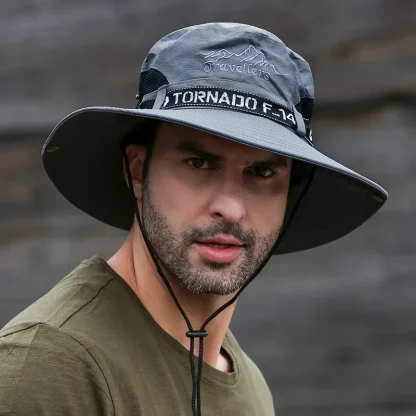 Big Brim Summer Fishing Hat - Image 2